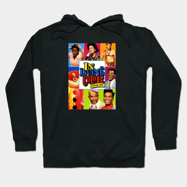 In Living Color Poster Skit Variety Tv Show Fan Hoodie by Tracy Daum